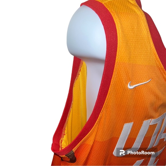 🏀NBA UTAH JAZZ Donovan Mitchell #45 City Jersey Gold size 52 (XXL) by Nike - Picture 11 of 13